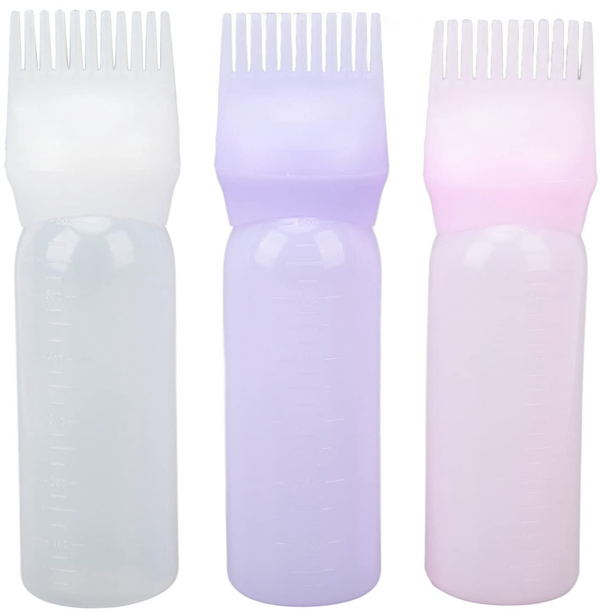Dailygoods - Haarverf Applicator Fles met Kam en Capaciteitsschaal