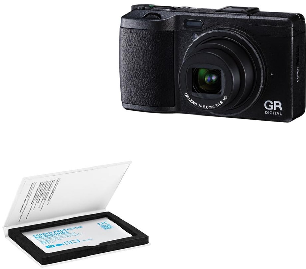 Dailygoods - Innovra - Dailygoods - 9H Screenprotector voor Digitale Camera's, Krasbestendig