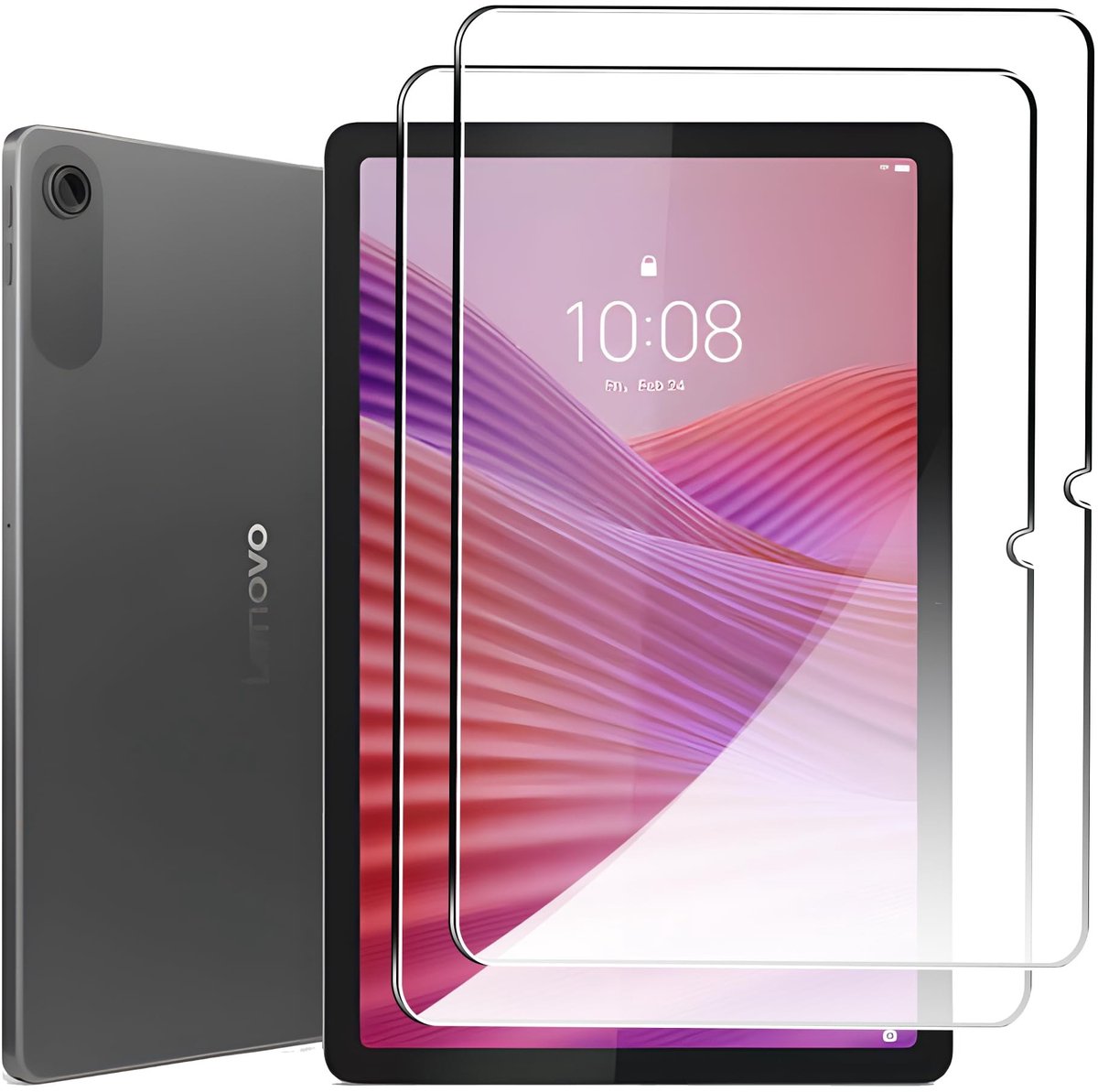 Dailygoods - 2 Stuks Gehard Glas Screen Protector voor Lenovo Tab 10,1 inch 2025