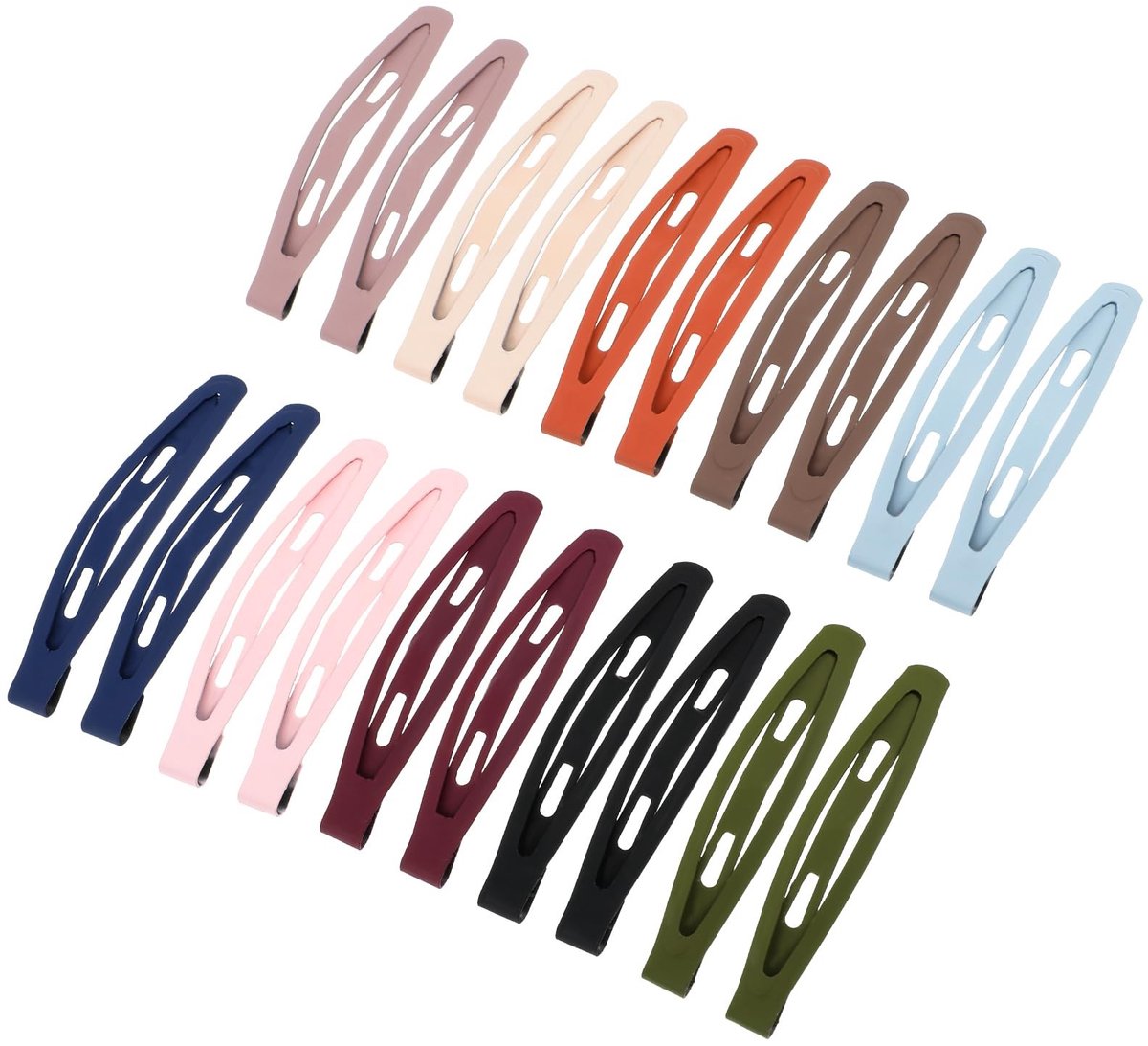 Dailygoods - 20 Stuks Veelkleurige Haarspelden voor Dames