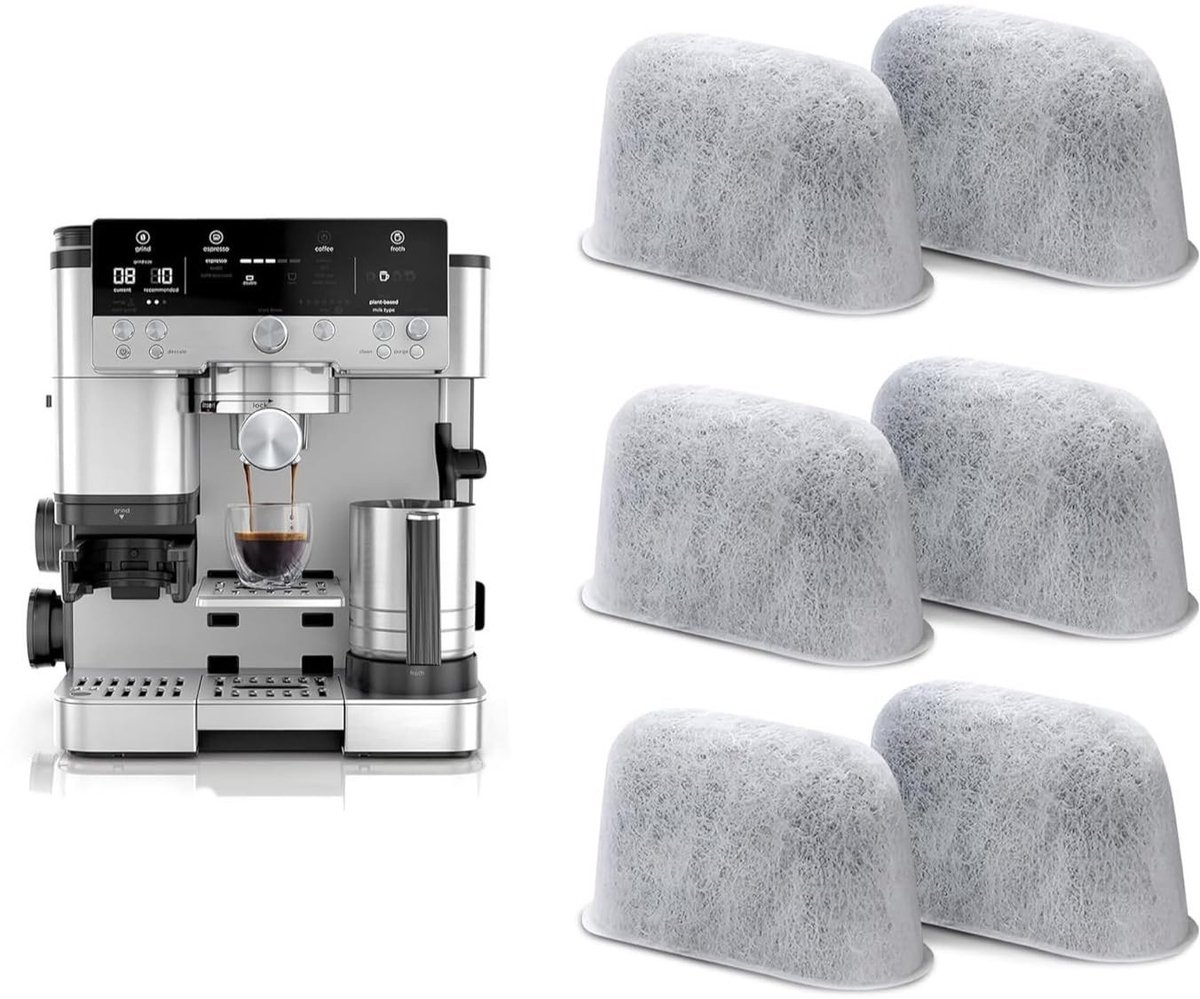 Dailygoods - Waterfilter voor Koffiezetapparaat 6 Stuks Actieve Koolfilter