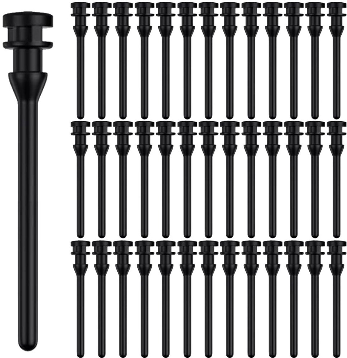 Dailygoods - Rubber Montagebouten voor Computer Koelventilatoren (40 Stuks)
