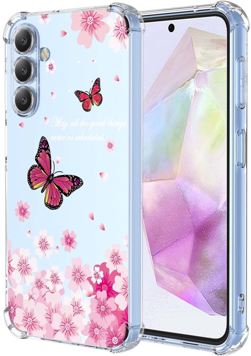 Dailygoods - Transparante Hoes voor Samsung Galaxy A36 5G