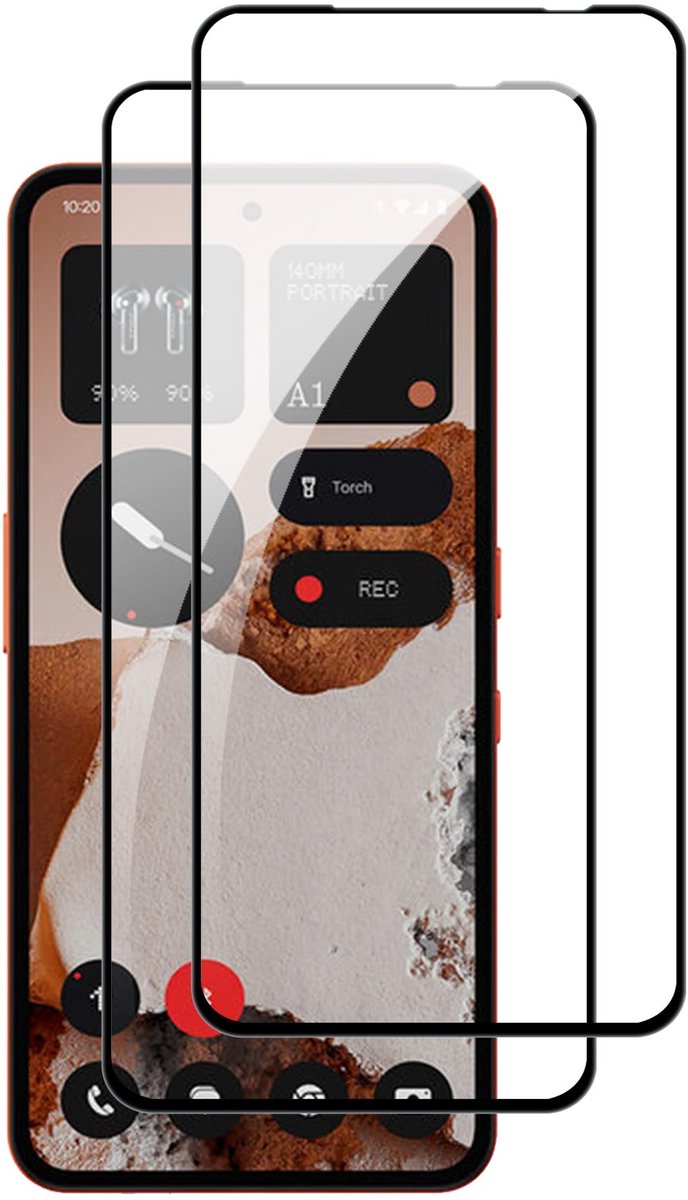 Dailygoods - Displaybeschermfolie en Cameralensbescherming voor Nothing Phone 3A