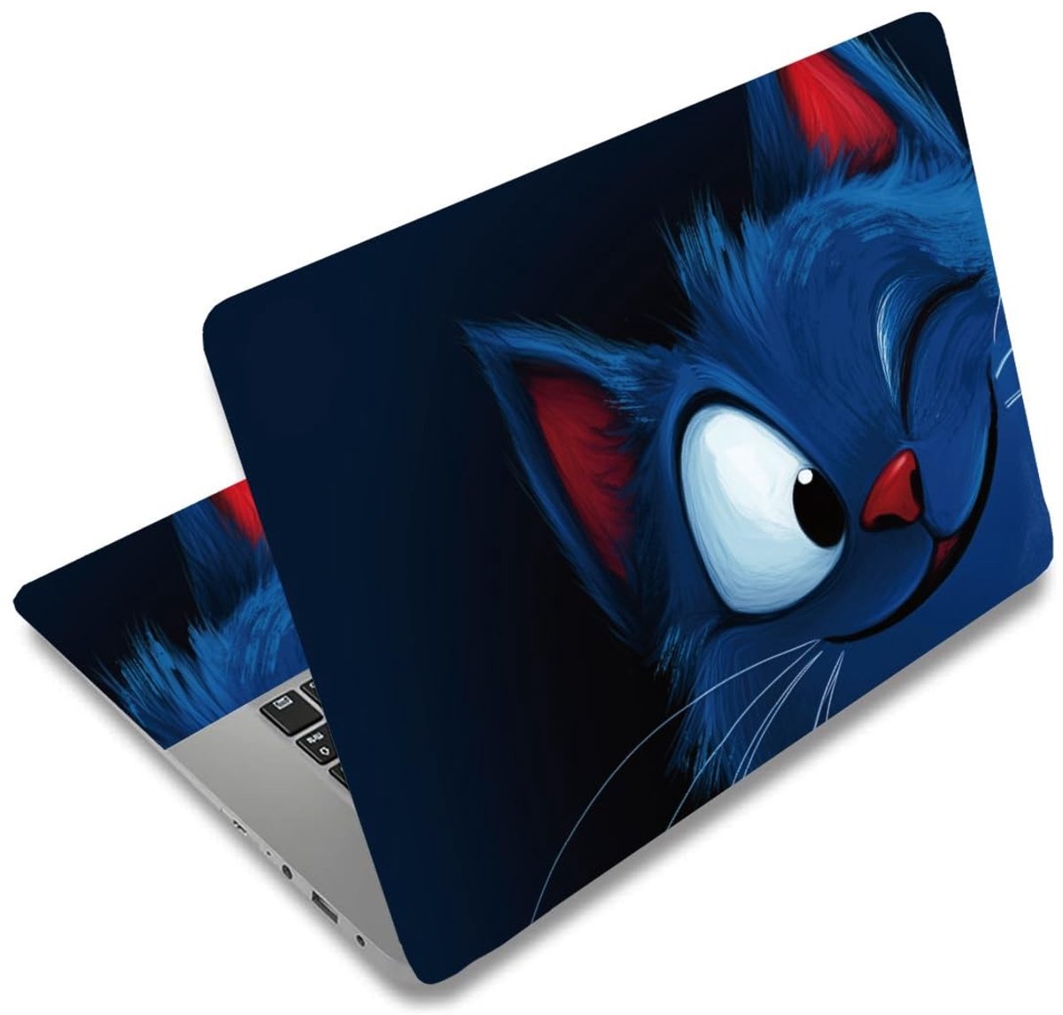 Dailygoods - Cartoon Kat Laptop Skin Sticker voor Bescherming