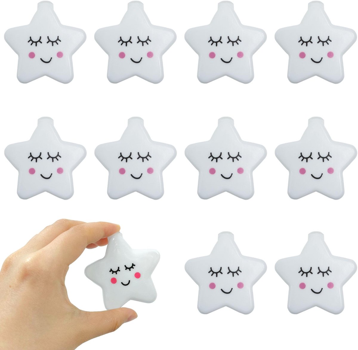 Dailygoods - Cosensi - Set van 10 Mini Lantaarns voor Binnen en Buiten Decoratie