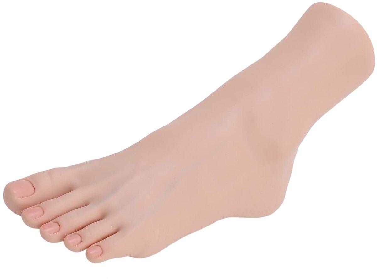 Dailygoods - Flexibele Siliconen Voetmannequin voor Realistische Demonstraties