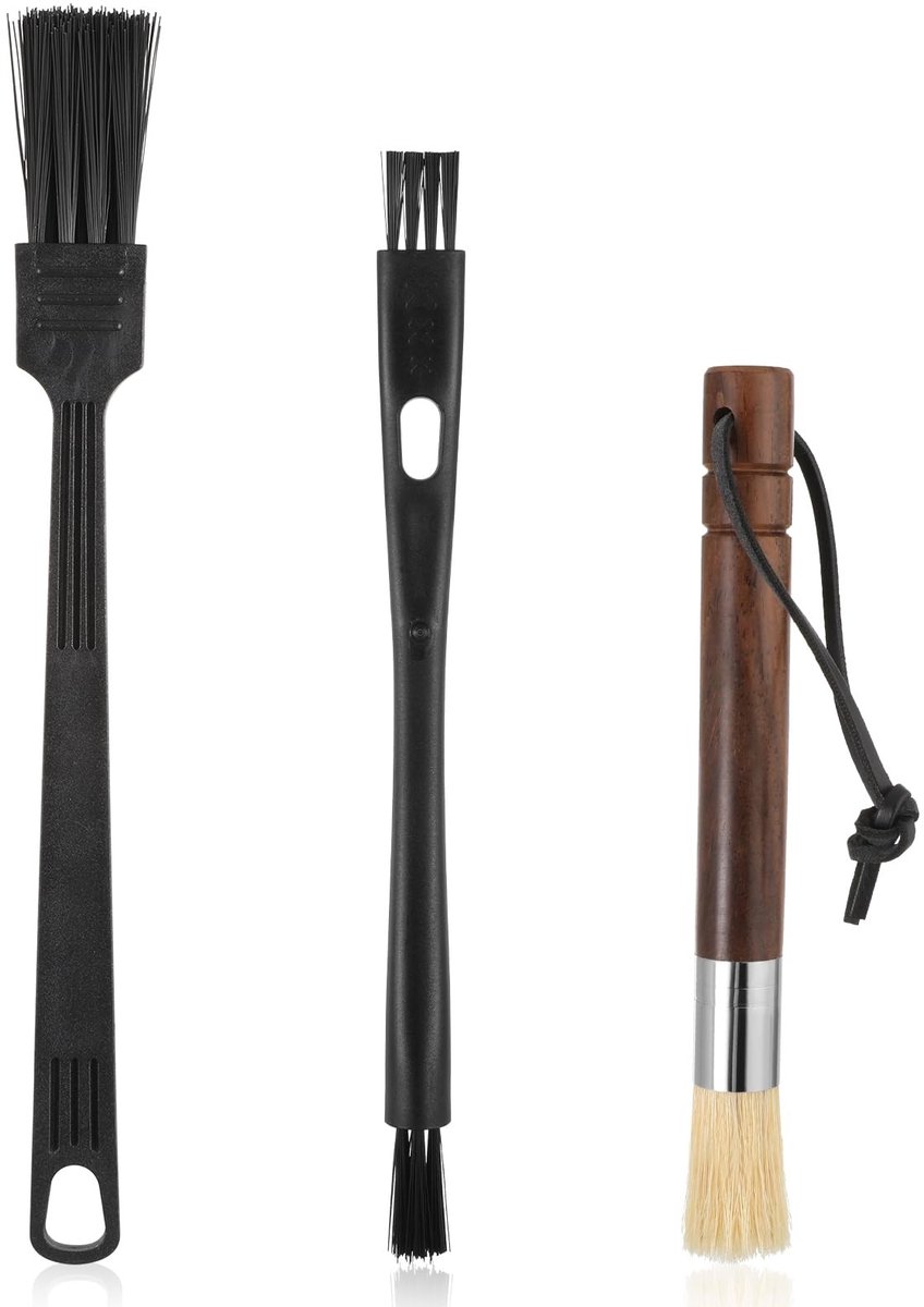 Dailygoods - 3-delige Koffieborstelset voor Barista's