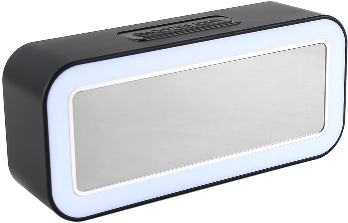 Dailygoods - Digitale Wekker met Nachtlamp en Spiegel Functie