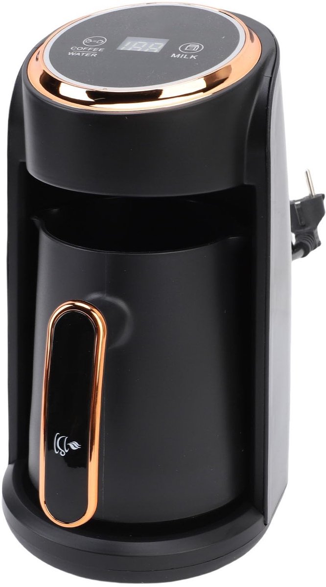 Dailygoods - Elektrisch Koffiezetapparaat voor 4 Kopjes met Anti-Overloop