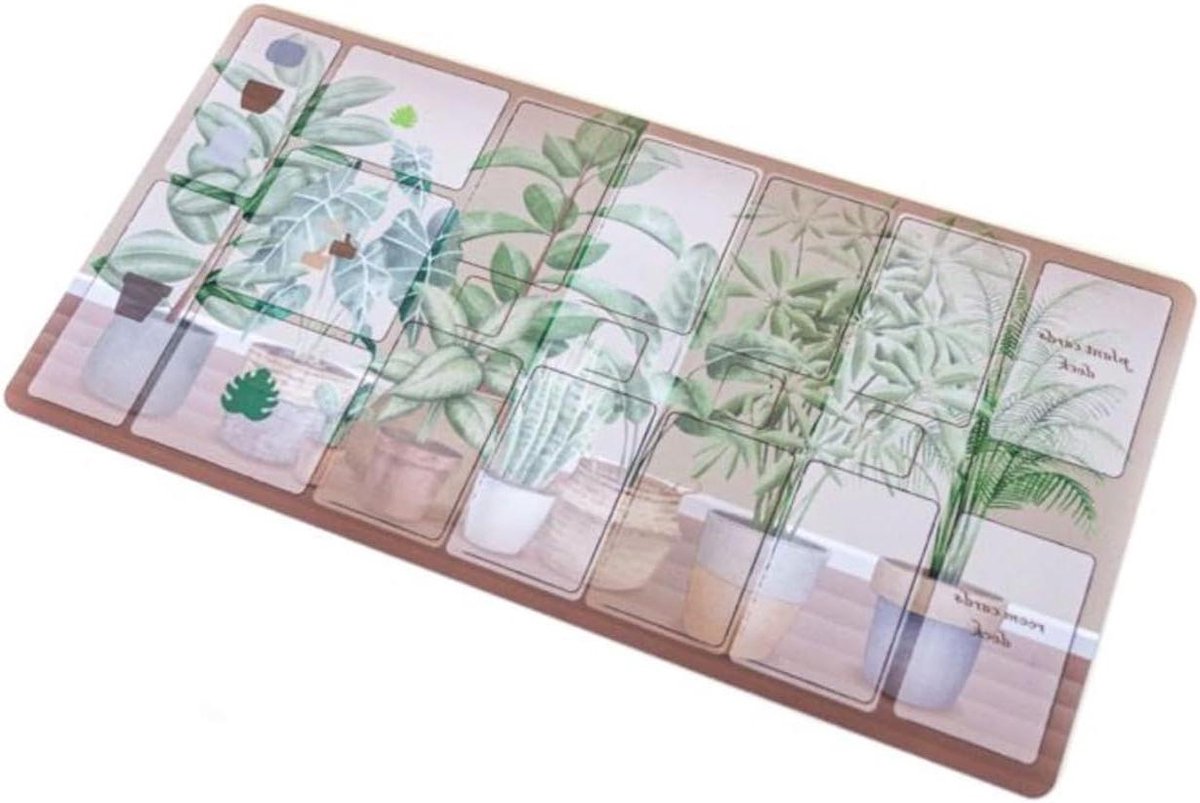 Speelmat - Bordspelonderlegger - Strategie Spel - Antislip Onderlaag - 48x23.5cm - Groen