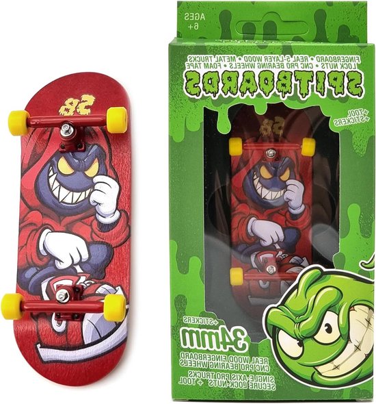Tech Deck DIY Concrete - Herbruikbare Modelleerspeelset Met Uniek Enjoi Vingerskateboard