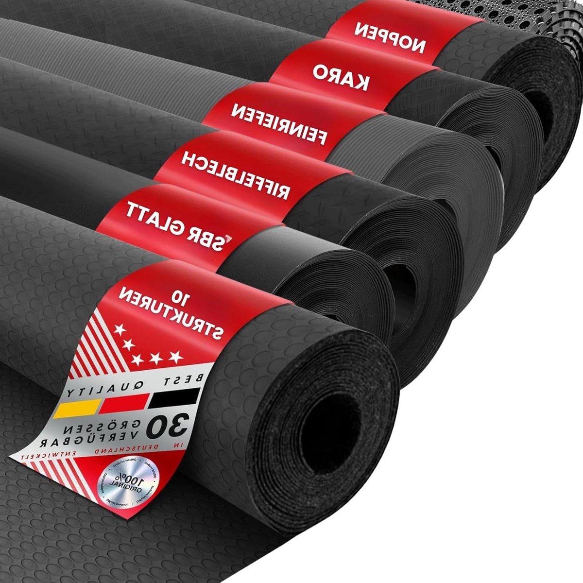 Rubberen Mat Per Meter - Rubber Loper Vloerbedekking - Industrieel Gebruik Bescherming - W
