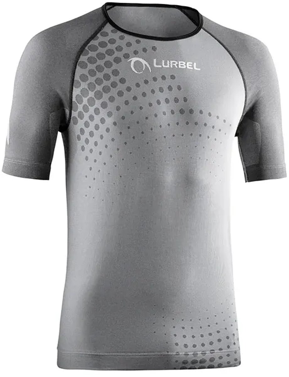 Lurbel Spirit Flux T-shirt Met Korte Mouwen Grijs L