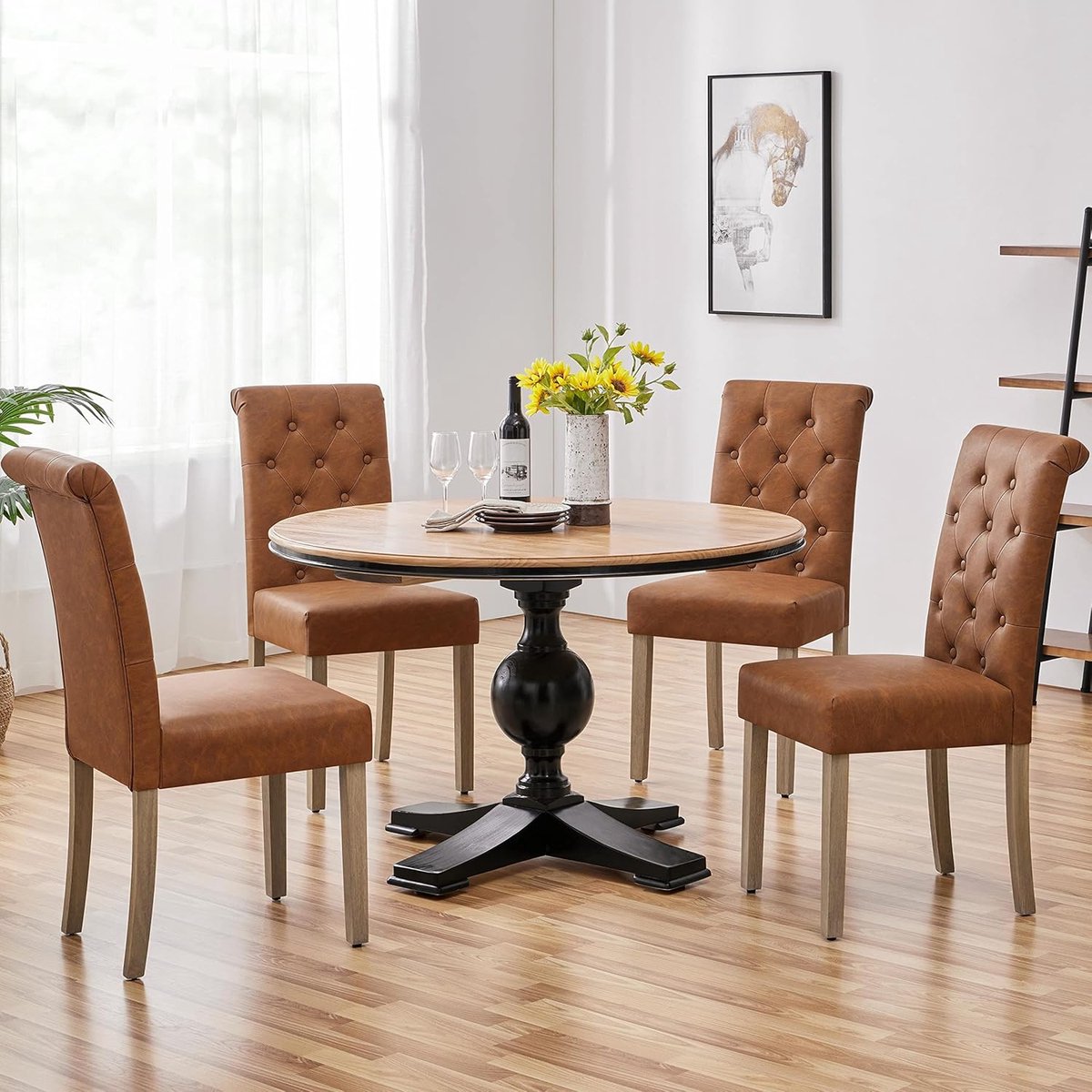Eetkamerstoelen Set van 2 – 5 cm – Industrohome