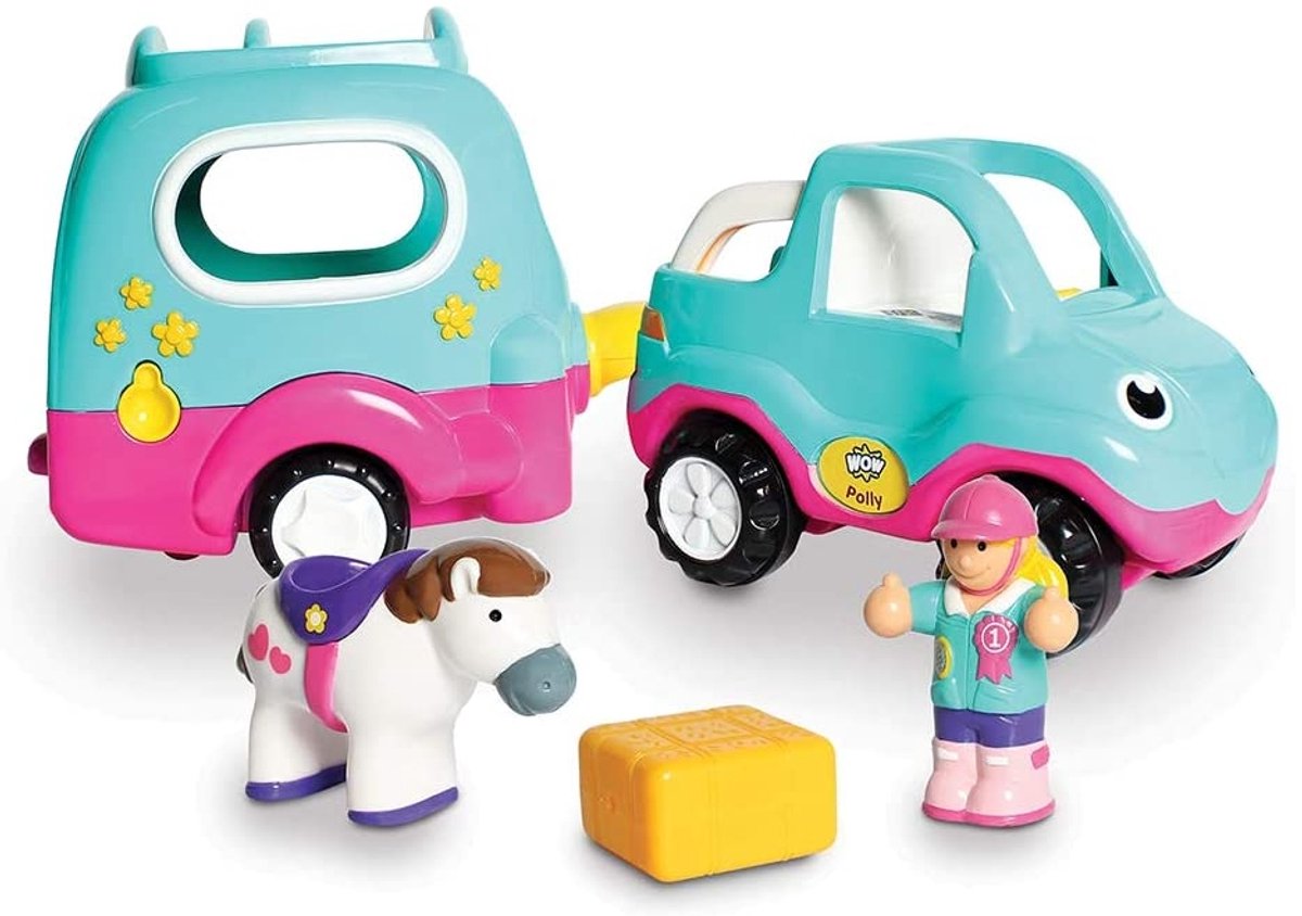 WOW Toys Polly's Pony avontuur speelgoedset voor kinderen.