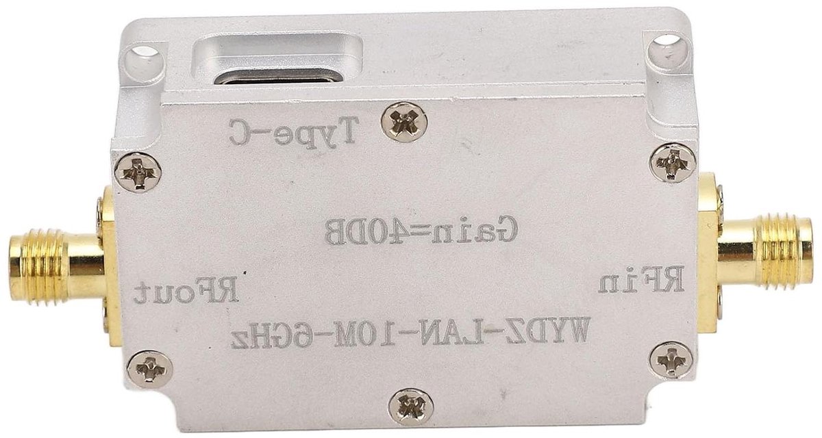 LNA Versterker - RF Versterker - Signaal Ontvangst - Breed Frequentiebereik - 12x9x2 cm