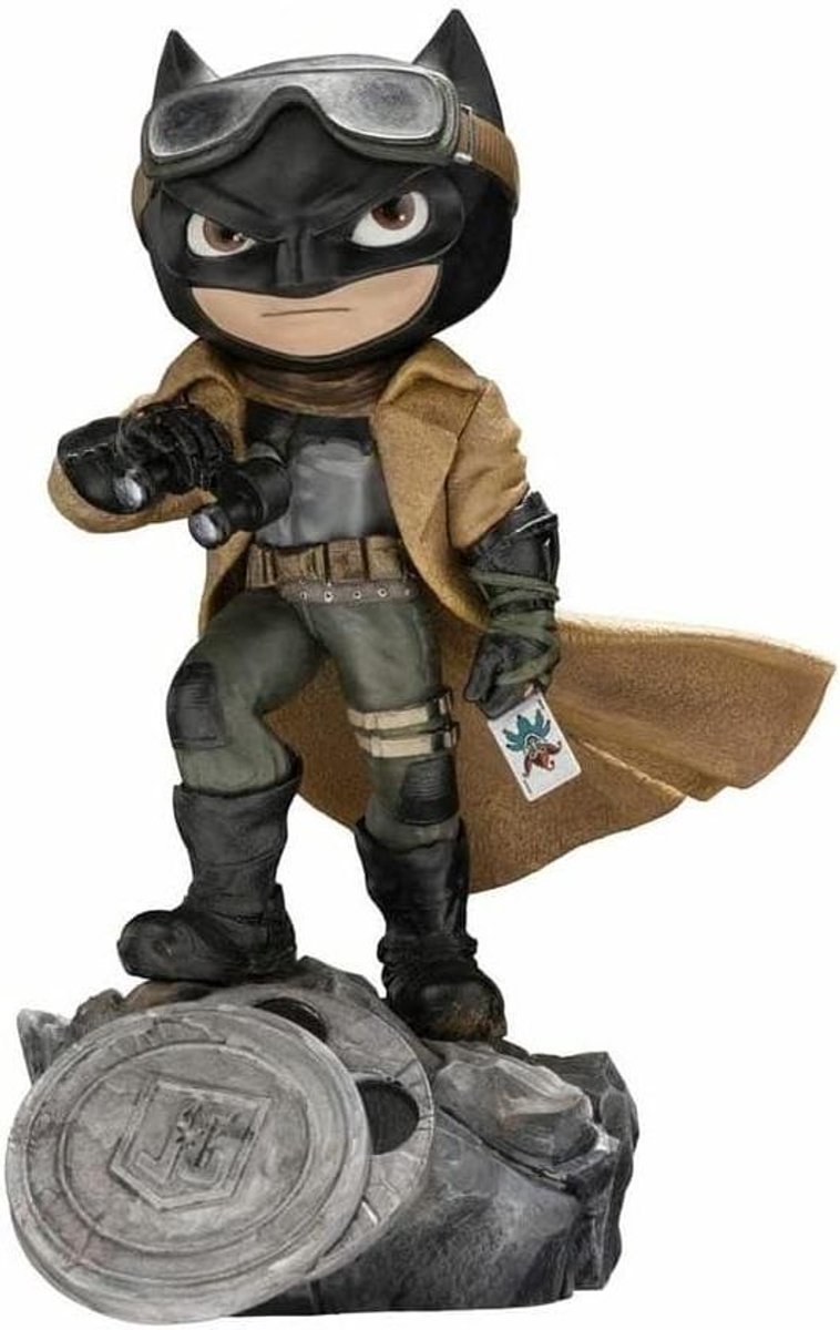 Knightmare Batman Figuur - Justice League Actiefiguur - Verzamelen - MiniCo Stijl - 220 mm - Multicolor