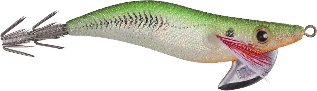Sardine Vishaak - Squid Jig - Vissen op Inktvis - Flexibele en Robuuste Haak - 6cm 8.3g - Fosfo SLMA