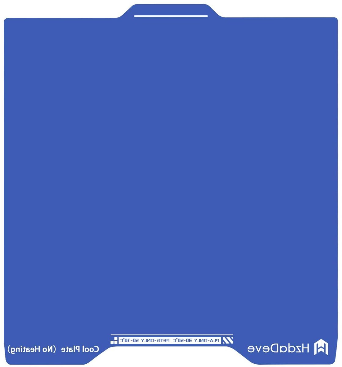 Koelplaat 3D Printer - Bouwplaat PEI - PLA Printen - Dubbelzijdig Glad - 267x301 mm
