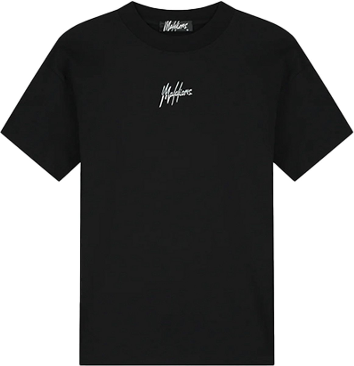 Malelions Men Oversized Split T-Shirt - black