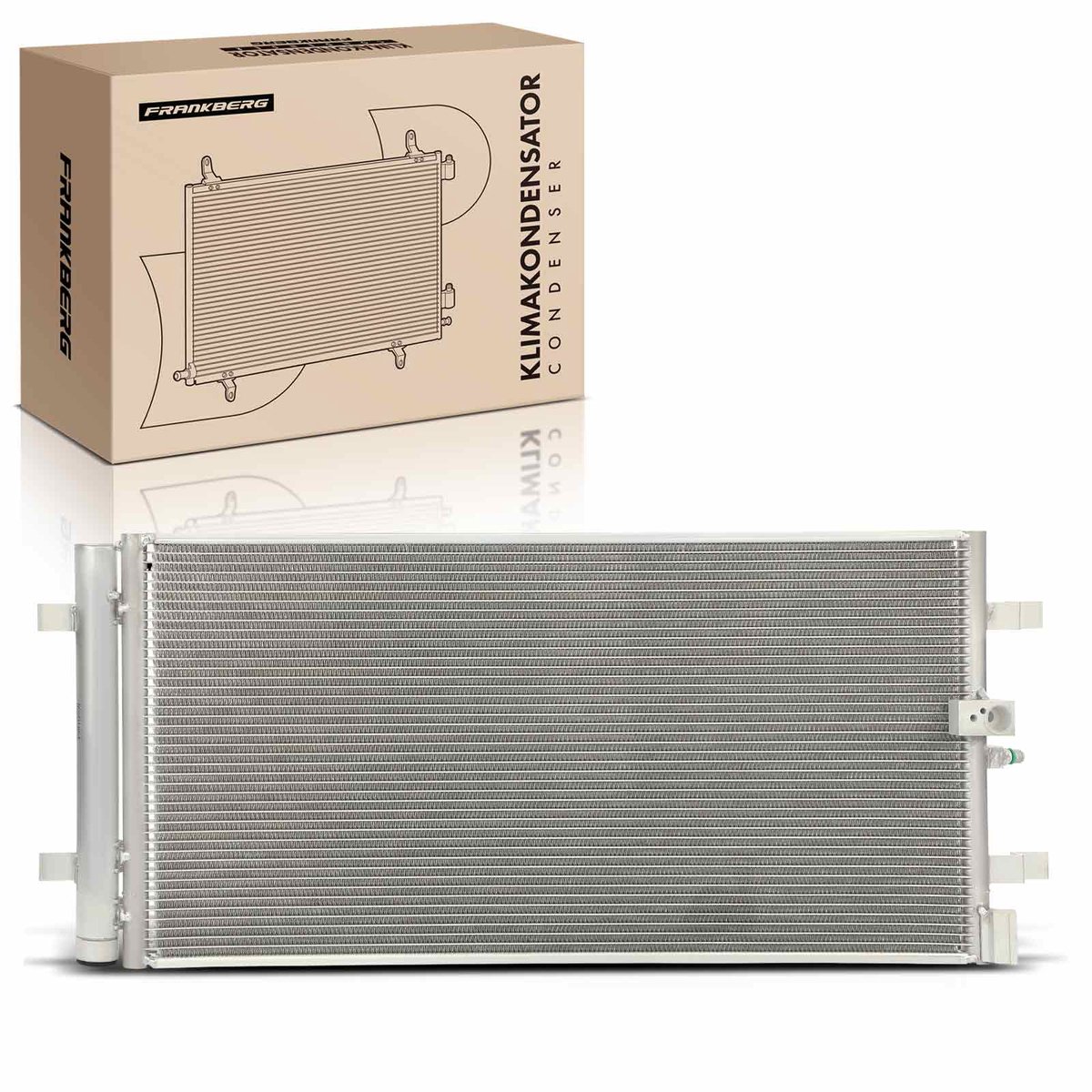 Frankberg 1x condensor airconditioning voor Audi