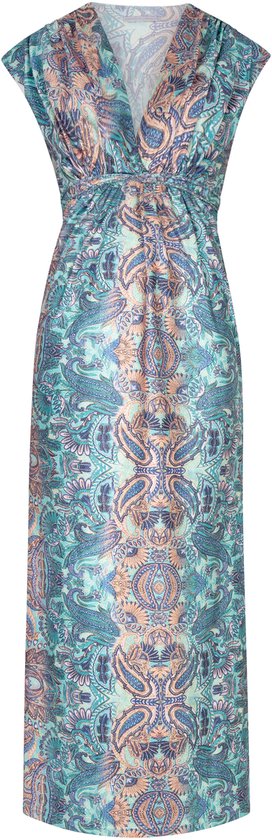 Chic by Lirette - Kimono jurk Quetzal - Turquoise - L