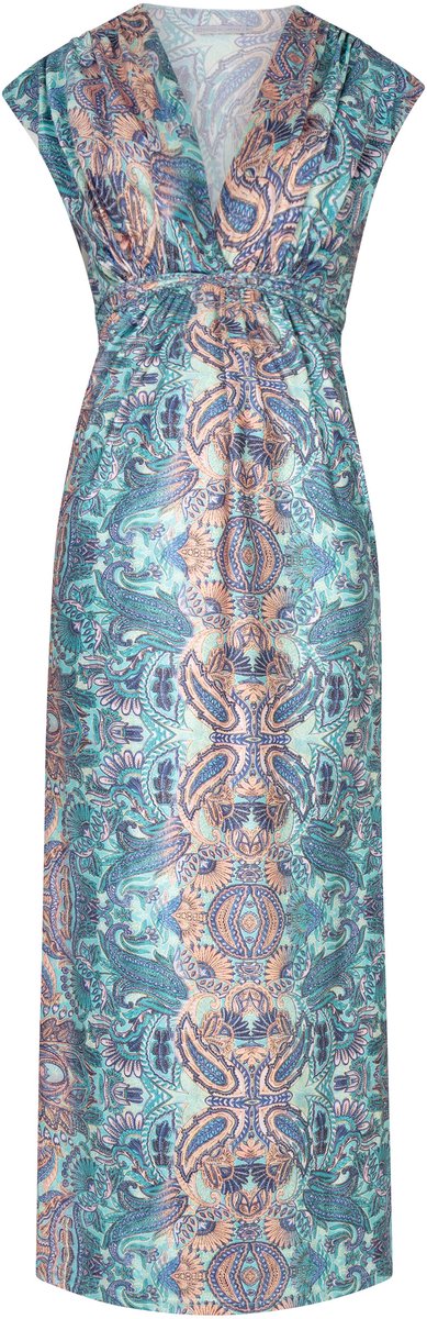 Chic by Lirette - Kimono jurk Quetzal - Turquoise - L