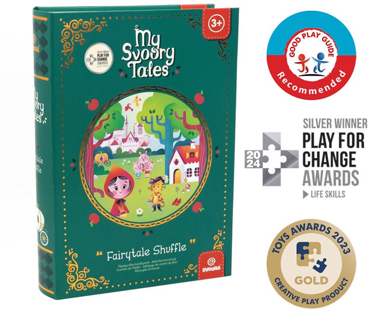 Svoora sprookjesboek speelgoed voor kinderen vanaf 3 jaar - Fairytale.