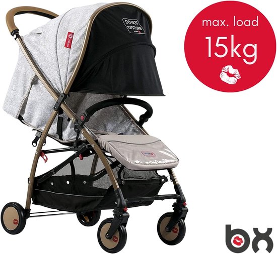 Kinderwagen Voetenzak - Baby Dekentje - Wandelwagen Comfort - Lichtgewicht Aluminium Frame - 98 cm Hoogte - Goud — afbeelding 4