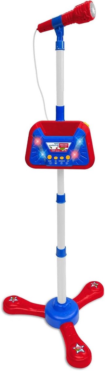 Draadloze Podiummicrofoon - Karaoke Microfoon - Live Optredens - Professioneel Ontwerp - 360 x 360 x 1100 mm - Blauw