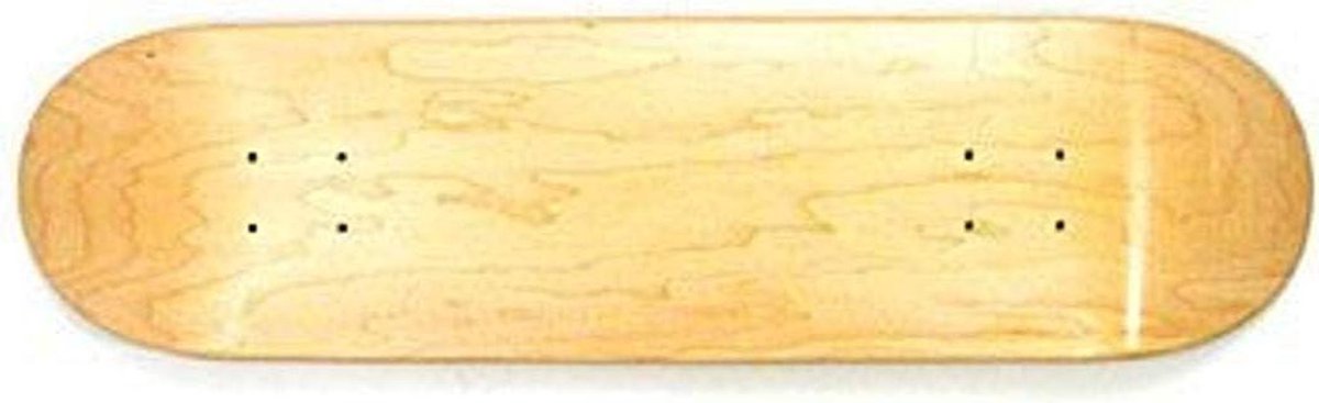 Skateboard Dek Blank Deck Street Skaten Hoogwaardige Constructie 8.125 Inch Natuurlijk Hout