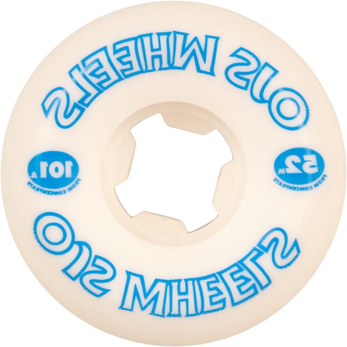 Skateboard Wielen Onderdelen Set Straat Skate Flatspot Bestendig Urethaan 52 mm 101A