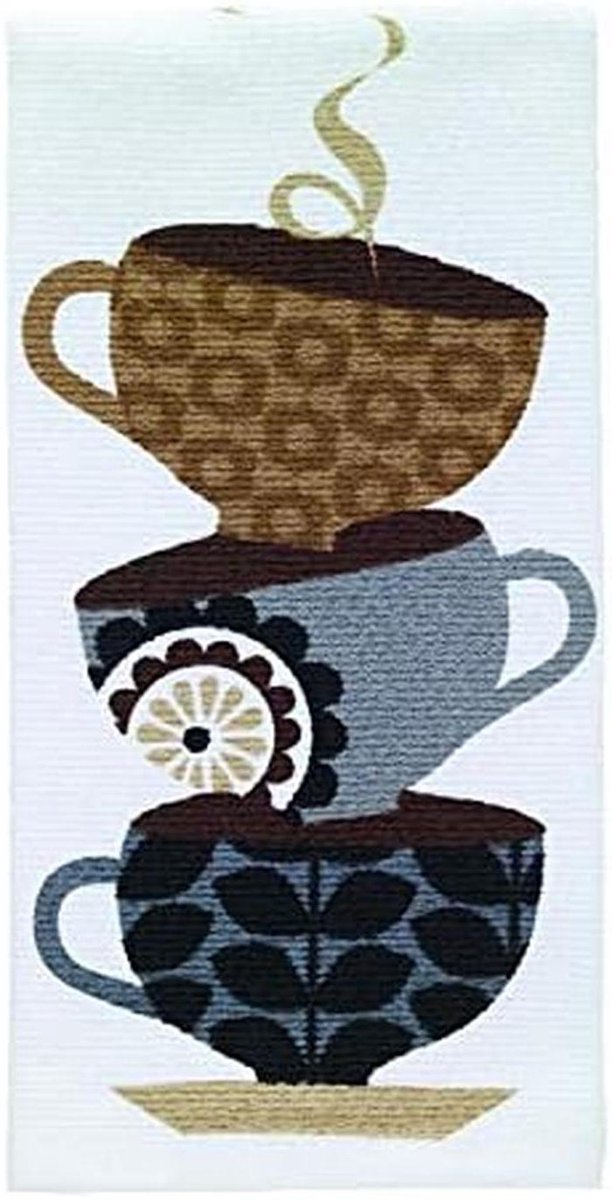 T-Fal 6515837 Multicolor Cotton Kitchen Towel - Pack of 6