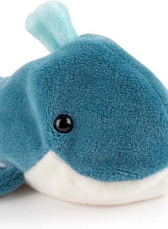 Mini Knuffel Walvis - Pluche Walvis Baby - Knuffelen en Spelen - Extra Zacht Materiaal - 15 cm - Blauw van MINI — afbeelding 2