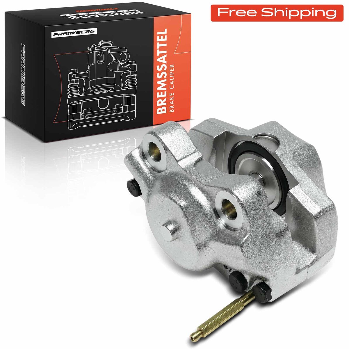 Frankberg 1x remklauw vooras links voor Benz UNIMOG U 800 38L