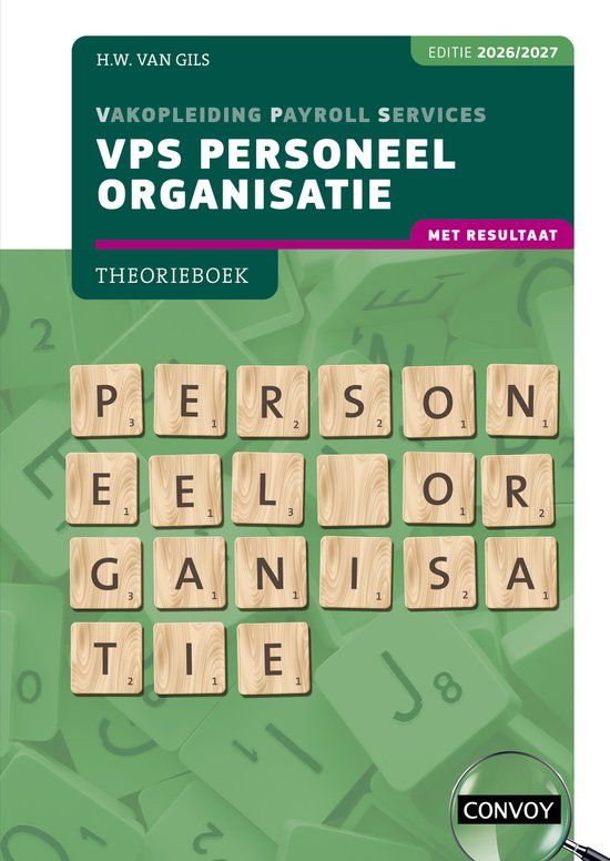 VPS Personeel Organisatie 2026/2027 Theorieboek - cover