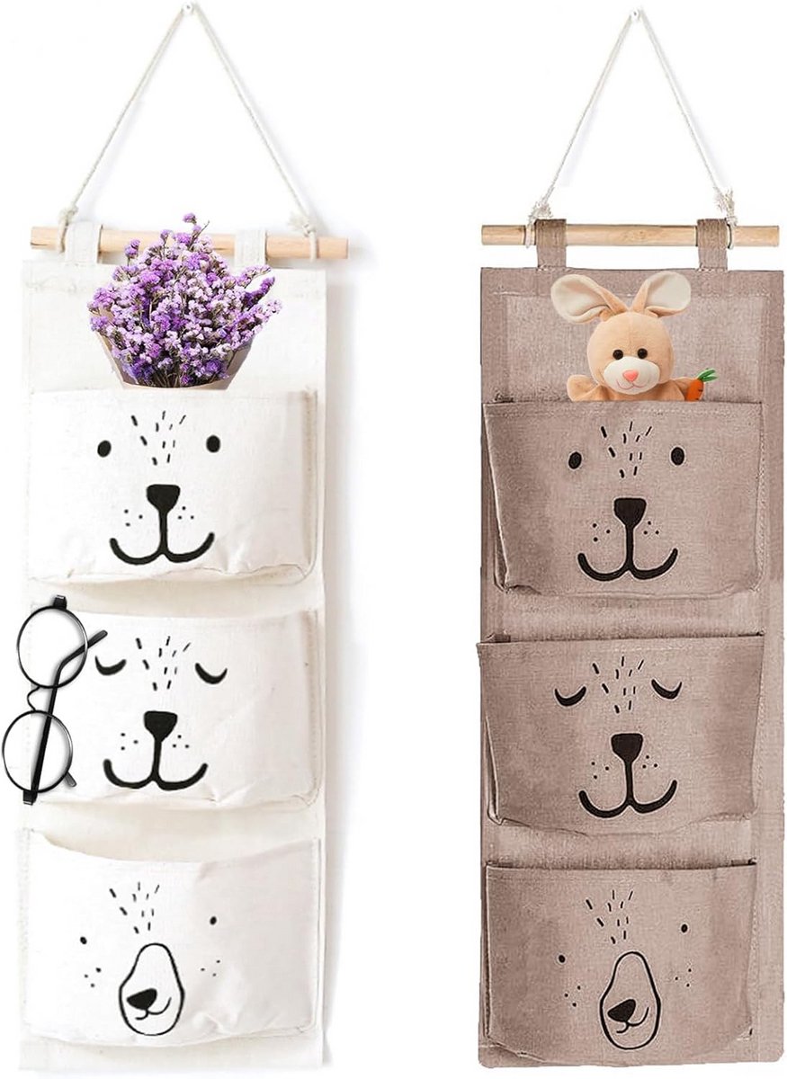 Hangende Opberger - Opbergrek - Hangorganizer - Organizer Wand en Deur - Hangopslag
