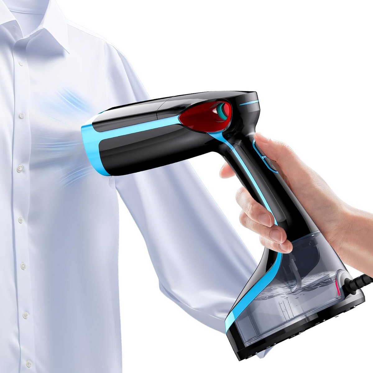Handstomer - Kledingstomer Draagbaar - Handstoomreiniger Kleding en Meubilair - Snelstart