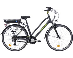 Orus Randonnee elektrische fiets dames 13 Ah grijs
