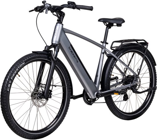 Saxonette X-ROAD 5.2 trekking ebike 7 sp 13Ah zilver van Saxonette — afbeelding 5