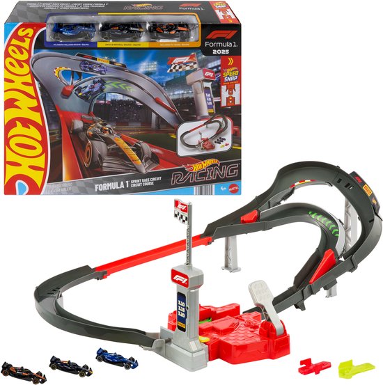 Hot Wheels Racing Formula 1 Sprint Race Circuit Racewagen & circuitset