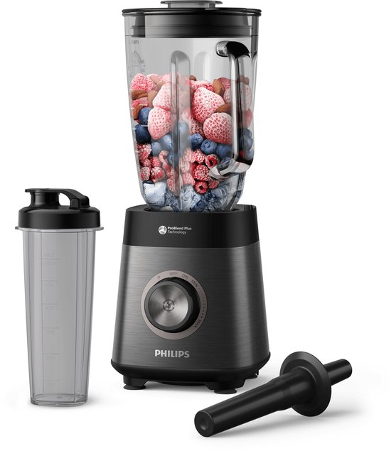 Philips HR3041/00 Blender Zwart/Grijs