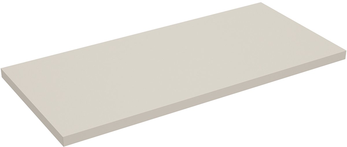 Wiesbaden Alvara Topblad voor Badkamermeubel 100 x 46 cm - Cashmere