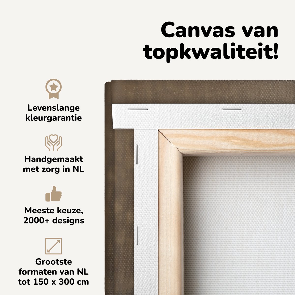 Canvas schilderij 80x40 cm - Wanddecoratie Kookgerei - Thee - Keuken - Muurdecoratie woonk