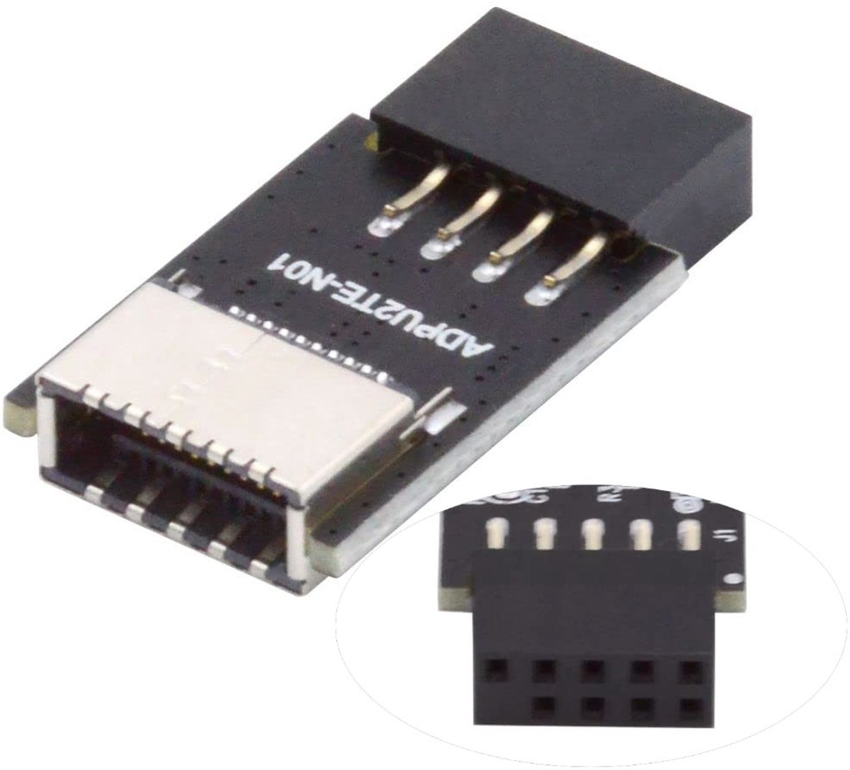 Dailygoods - USB 2.0 naar USB 3.1 Type E Header Adapter