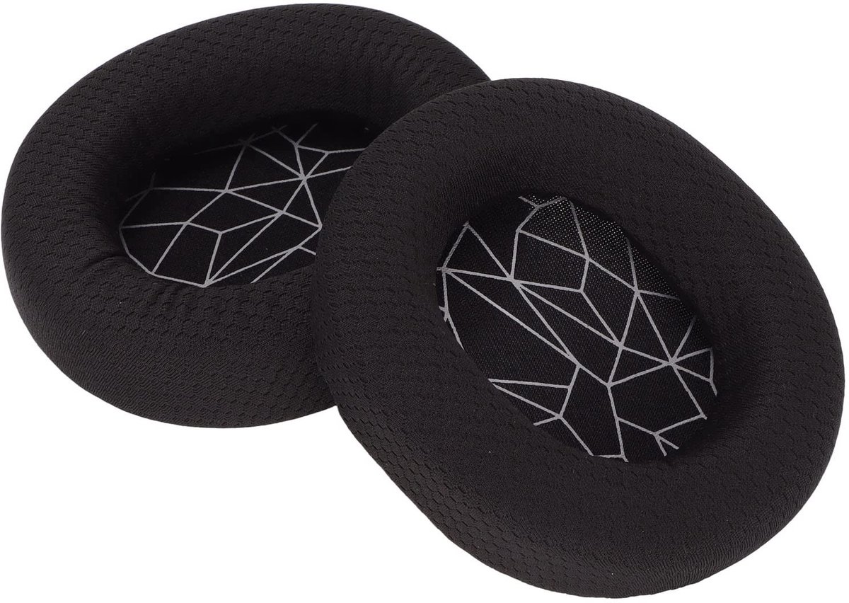 Dailygoods - Memory Foam Vervangende Oorkussens voor Headsets (Zwart)
