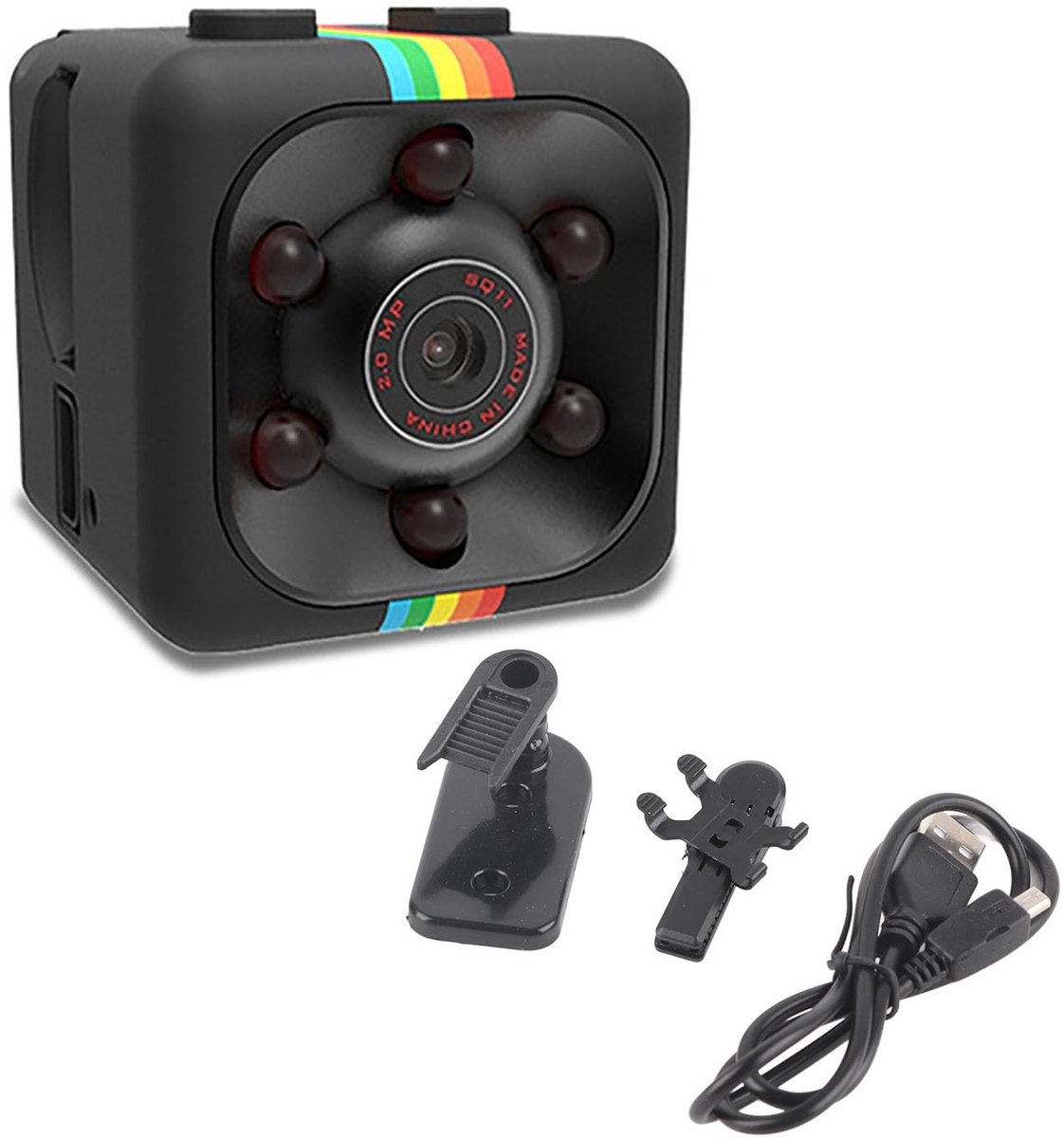 Dailygoods - 960p HD Mini Actiecamera met Nachtzicht