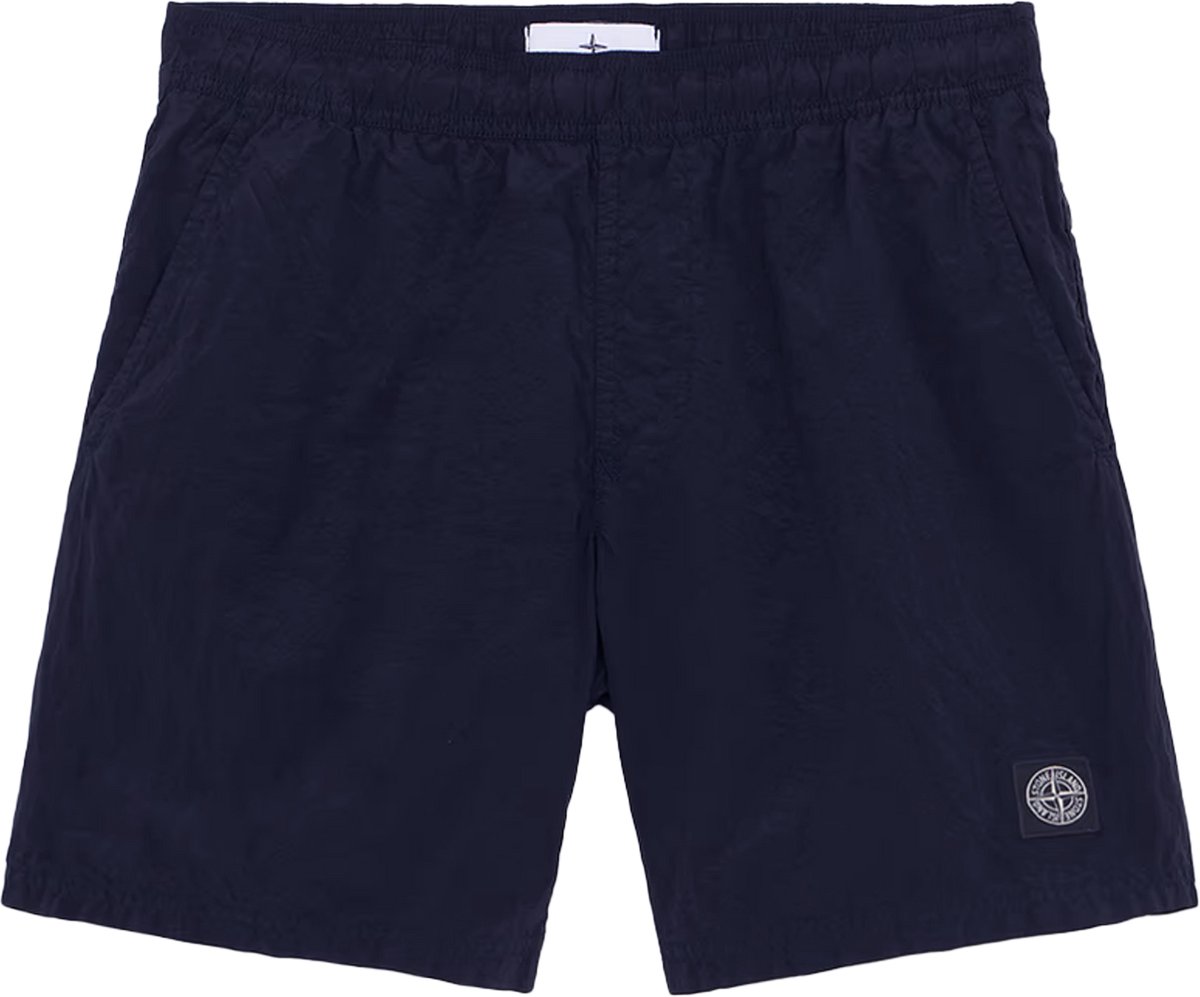 Stone Island Compass Logo Zwemshort 'Donkerblauw'.