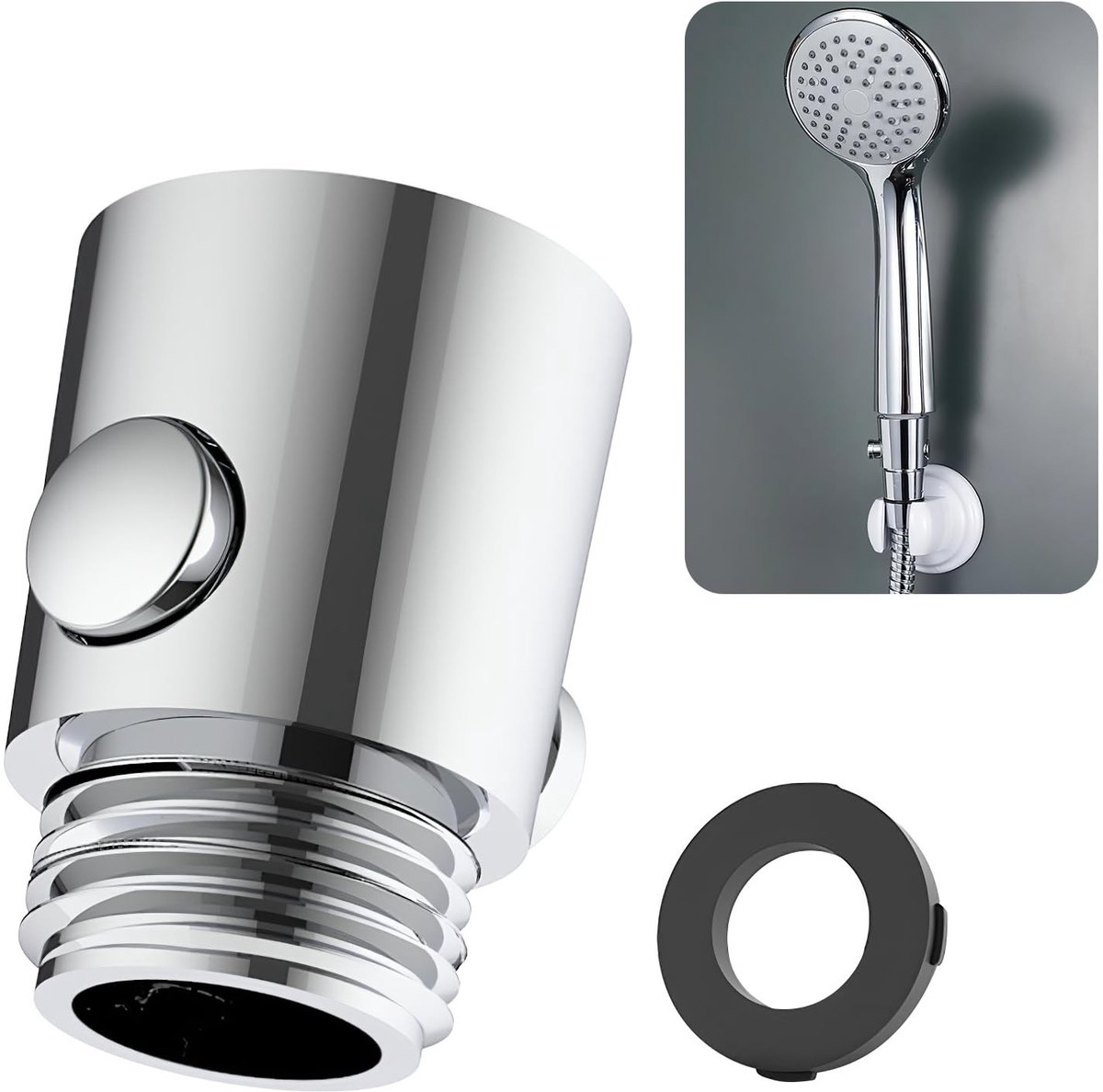 Dailygoods - Dailygoody - Omstelventiel - Waterbesparend - Eenvoudige installatie - Geschikt voor douche en keuken - Hoogwaardige kwaliteit - 1 stuk